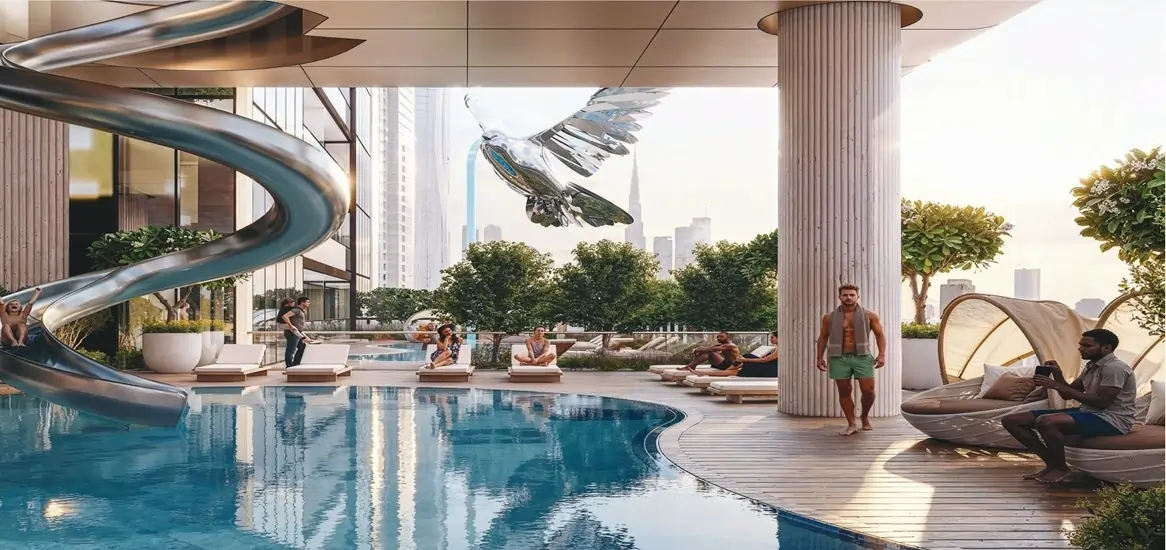 Sobha Spectra Swimming Pool View